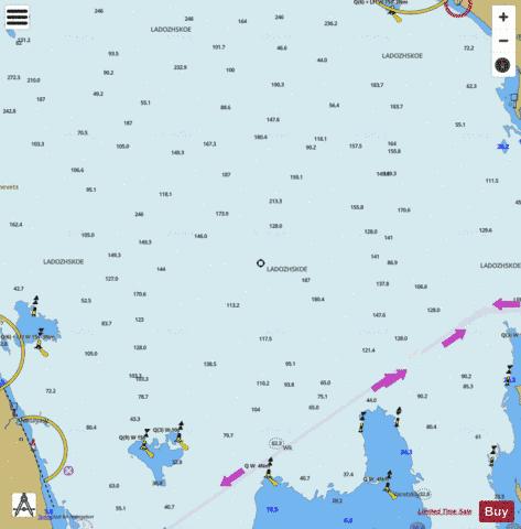 8T42B107 Marine Chart - Nautical Charts App