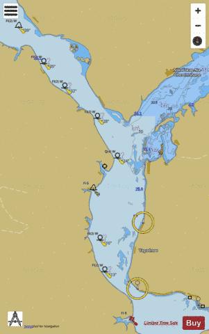 8T43D206 Marine Chart - Nautical Charts App