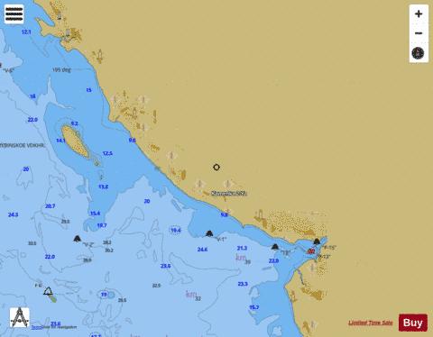 8T51A107 Marine Chart - Nautical Charts App