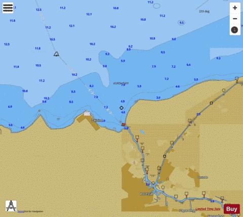 8T52B710 Marine Chart - Nautical Charts App