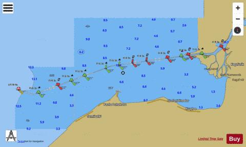 8T54R135 Marine Chart - Nautical Charts App