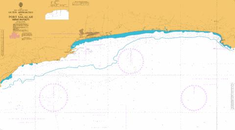 Outer Approaches to Port Salalah (Mina Raysut) Marine Chart - Nautical Charts App