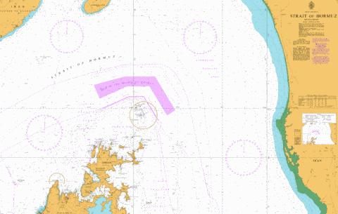Strait of Hormuz Marine Chart - Nautical Charts App