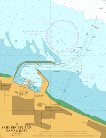 Said Bin Sultan Naval Base Marine Chart - Nautical Charts App