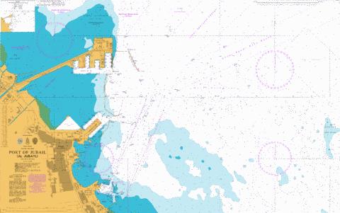 Port of Jubail (Al Jubayl) Marine Chart - Nautical Charts App