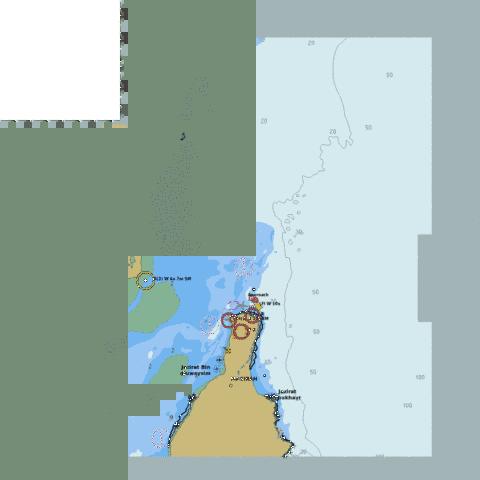 Arabia - Oman - Northern Approaches to Masirah Marine Chart - Nautical Charts App