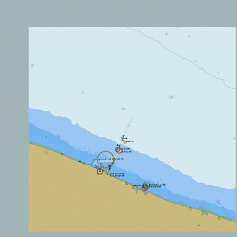 Arabia - Oman - Approaches to Said Bin Sultan Naval Base Marine Chart - Nautical Charts App