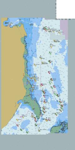 Approaches to Mesaieed and Doha Marine Chart - Nautical Charts App