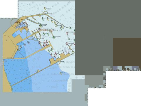Qatar - Ra's Laffan Port Marine Chart - Nautical Charts App