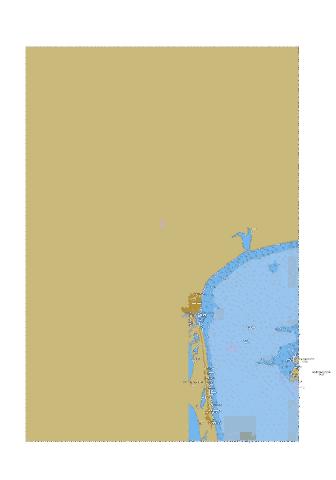 Approaches to Henichesk  Marine Chart - Nautical Charts App