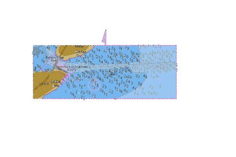 Approach Channel of Dnistrovs'ko-Tsarehrads'ke Mouth Marine Chart - Nautical Charts App