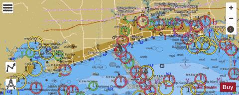 DOG KEYS PASS TO WAVELAND Marine Chart - Nautical Charts App