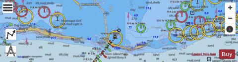 DAUPHIN ISLAND ALA TO HORN ISLAND MISS Marine Chart - Nautical Charts App
