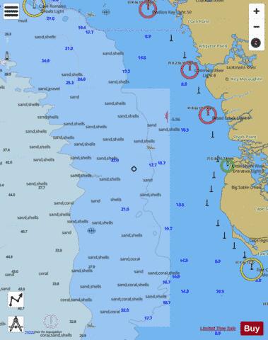 EAST CAPE TO MORMON KEY Marine Chart - Nautical Charts App