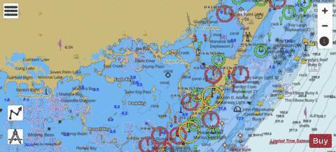 MIAMI TO MARATHON AND FLORIDA BAY PAGE C Marine Chart - Nautical Charts App