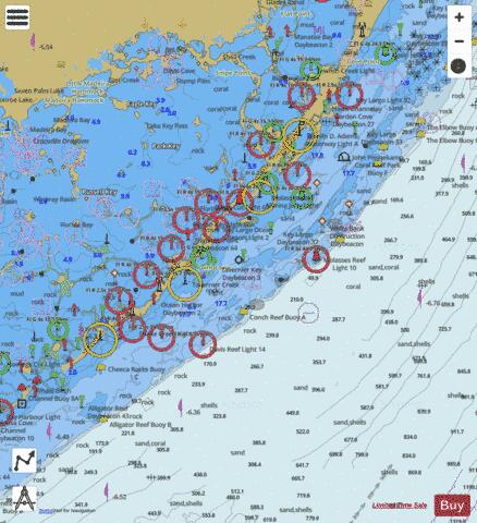 BLACKWATER SOUND TO MATECUMBE Marine Chart - Nautical Charts App