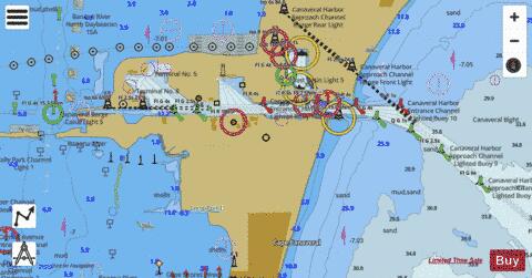 PORT CANAVERAL Marine Chart - Nautical Charts App