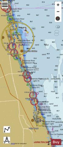 TOLOMATO RIVER TO PALM SHORES FLORIDA FF-GG Marine Chart - Nautical Charts App