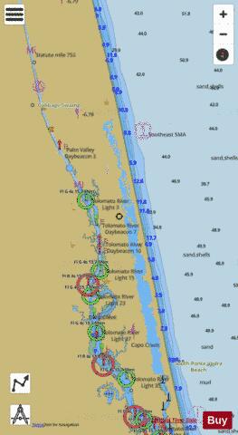 TOLOMATO RIVER EE-FF Marine Chart - Nautical Charts App