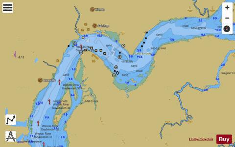 CONTINUATION OF WANDO RIVER Marine Chart - Nautical Charts App
