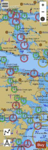 ALBEMARLE SOUND TO NEUSE RIVER  NORTH CAROLINA Marine Chart - Nautical Charts App