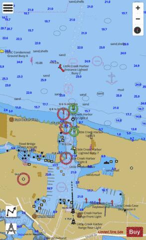 NAVAL AMPHIBIOUS BASE LITTLE CREEK Marine Chart - Nautical Charts App