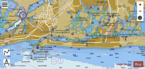 EAST ROCKAWAY INLET AND HEMPSTEAD BAY  LONG ISLAND NY Marine Chart - Nautical Charts App