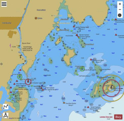 CAPTAIN HARBOR INSET 8 Marine Chart - Nautical Charts App