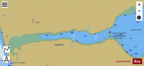 LLOYD HARBOR EXTENSION INSET 13 Marine Chart - Nautical Charts App