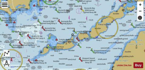 SOUTH COAST OF CAPE COD and BUZZARDS BAY MASS. Marine Chart - Nautical Charts App