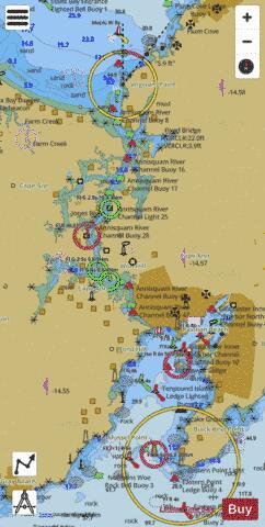 GLOUCESTER HARBOR AND ANNISQUAM RIVER  Marine Chart - Nautical Charts App