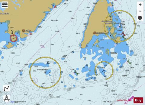 GRAND MANAN CHANNEL SOUTHERN PART Marine Chart - Nautical Charts App