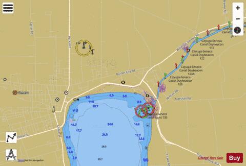 SENECA LAKE Marine Chart - Nautical Charts App