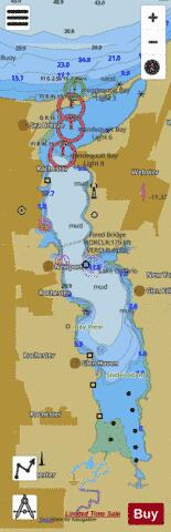 IRONDEQUOIT BAY NEW YORK INSET Marine Chart - Nautical Charts App