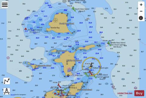 ISLANDS IN LAKE ERIE 29 Marine Chart - Nautical Charts App