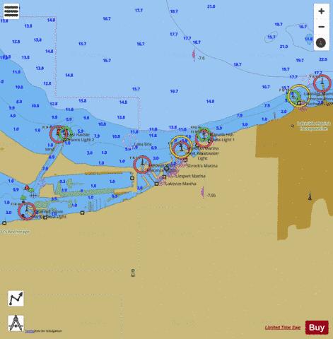 HARBOR PLANS INSET 34 Marine Chart - Nautical Charts App