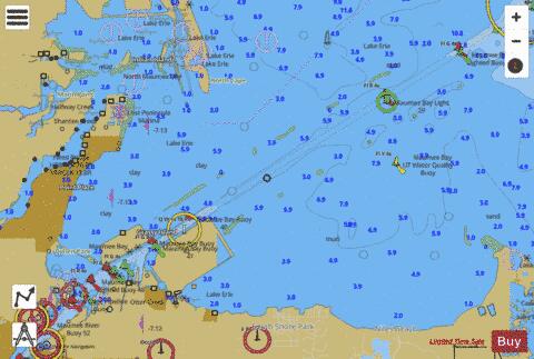 WEST END OF LAKE ERIE PAGE 7 Marine Chart - Nautical Charts App