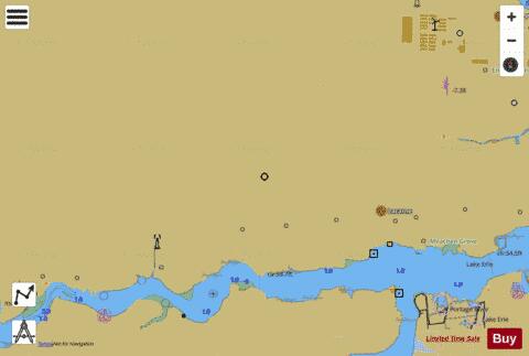 WEST END OF LAKE ERIE - PORTAGE RIVER Marine Chart - Nautical Charts App