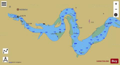 WEST END OF LAKE ERIE PAGE 32 EXTENSION Marine Chart - Nautical Charts App