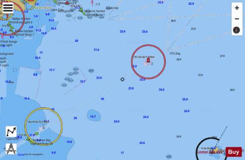 TOLEDO HARBOR ENTRANCE CHANNEL Marine Chart - Nautical Charts App