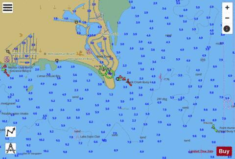 LAKE ST.CLAIR PAGE 22 Marine Chart - Nautical Charts App