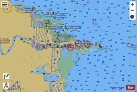 LAKE ST.CLAIR PAGE 25 Marine Chart - Nautical Charts App