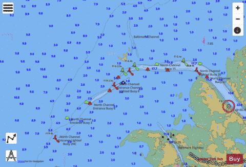 LAKE ST CLAIR PAGE 30 Marine Chart - Nautical Charts App