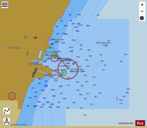PORT WASHINGTON WISCONSIN Marine Chart - Nautical Charts App
