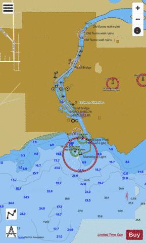 MANISTIQUE HARBOR MICHIGAN Marine Chart - Nautical Charts App