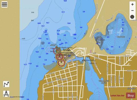ELK RAPIDS MICHIGAN Marine Chart - Nautical Charts App