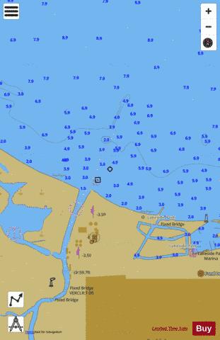 LAKE WINNEBAGO and FOX RIV PG 3 EXT RIGHT Marine Chart - Nautical Charts App