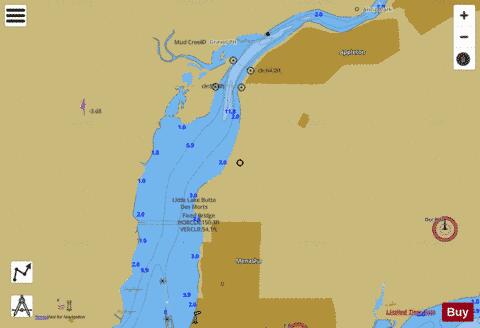 LAKE WINNEBAGO and FOX RIV PG 25 Marine Chart - Nautical Charts App