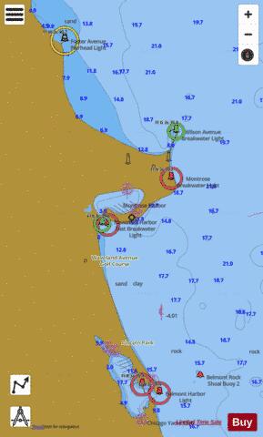 CHICAGO AND VICINITY PAGE 5 Marine Chart - Nautical Charts App