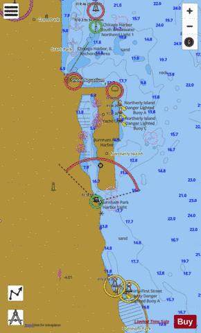 CHICAGO AND VICINITY PAGE 8 Marine Chart - Nautical Charts App